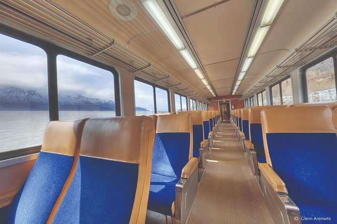 Alaska Railroad Anchorage to Seward One Way - Early Morning Departure and Arrival in Seward