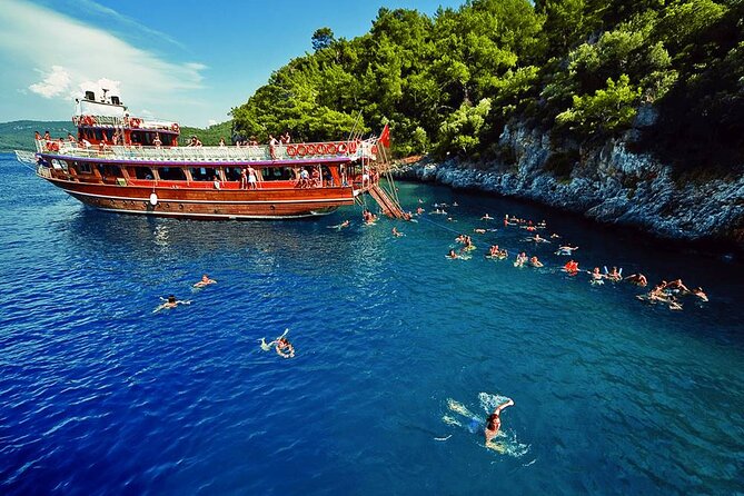 All Inclusive Marmaris Boat Trip With Lunch & Unlimited Drinks - Scenic Stops: Heaven Island and Fish Feeding Fun
