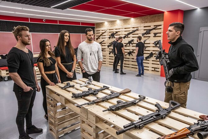 All Inclusive Shooting Packages | Transportation & Snack incl. - The Variety of Weapons and Upgrade Options