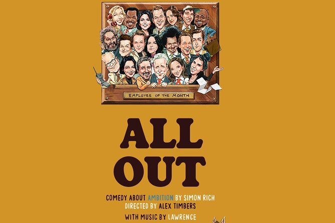 All Out: Comedy About Ambition on Broadway Ticket - How the Comedy Show Works: Reading, Music, and Laughs