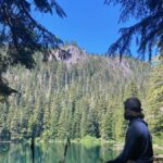 Alpine Lakes Hike In The Gifford Pinchot National Forest - Starting Point at the Main Parking Lot in Gifford Pinchot