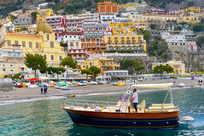 Amalfi Boat Tour from to Positano Praiano or Amalfi. 7 hours - From Positano to Praiano and Beyond
