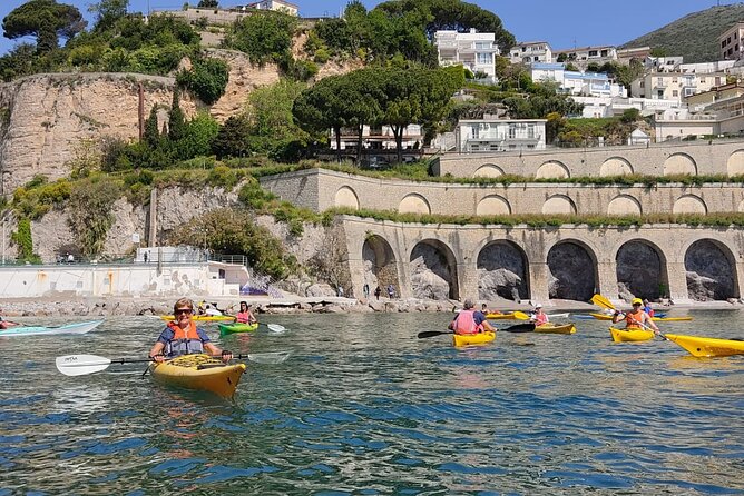 Amalfi coast 3 hr. Kayak Tour: Cruise Ship Special - Secluded Beaches and Marine Caves