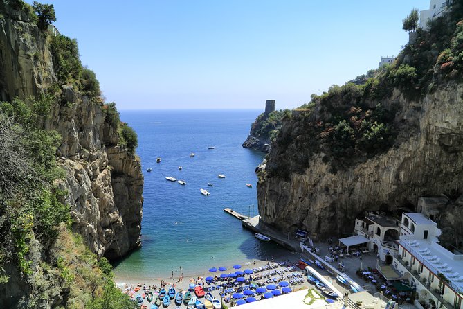 Amalfi Coast Full Day Private Boat Excursion from Praiano - From La Praia Beach to the Amalfi Coast’s Highlights