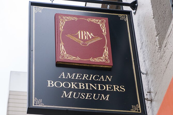 American Bookbinders Museum Ticket - Exploring the Hand Binding Tools and Machines