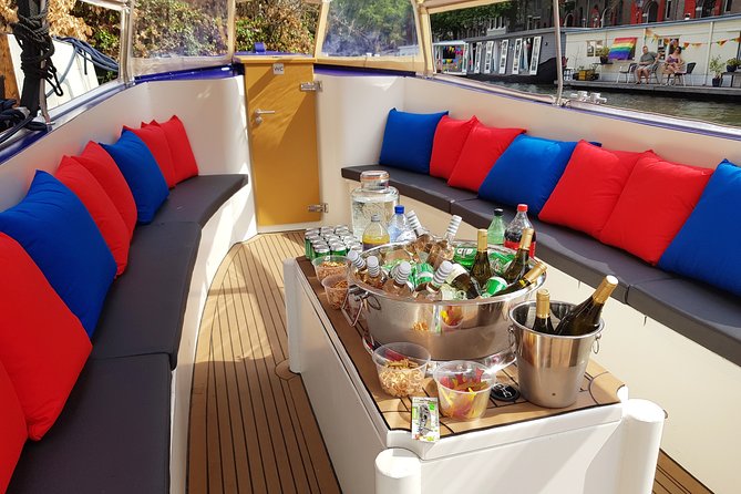 Amsterdam: Canal Booze Cruise with Unlimited Drinks Option - Enjoying the Scenic Waterway Route