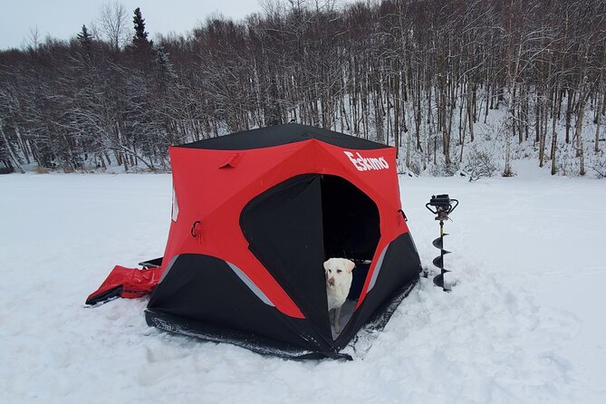Anchorage Ice Fishing Adventure - Watching Fish with Sonar Technology