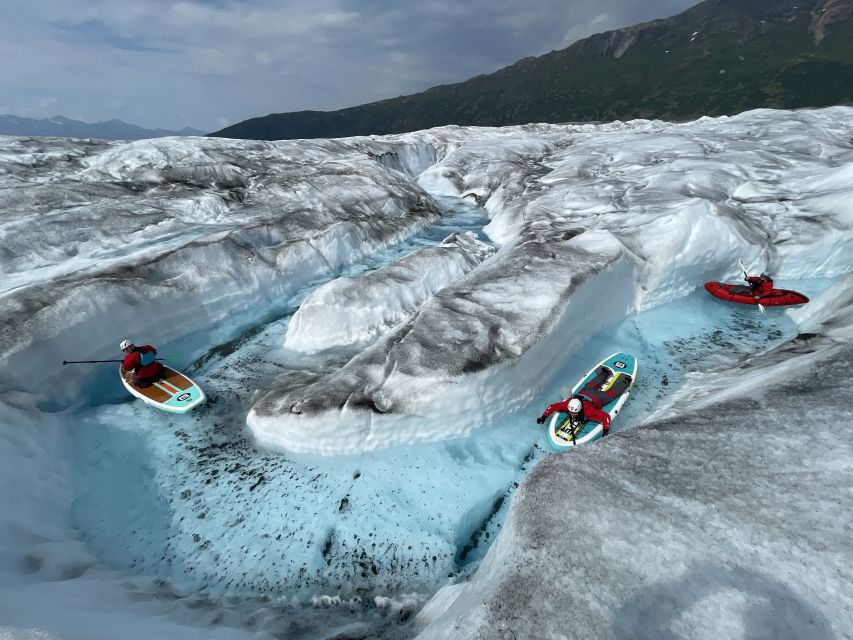 Anchorage: Knik Glacier Helicopter and Paddleboarding Tour - Scenic Helicopter Flight Over Knik Glacier from Alaska Glacier Lodge
