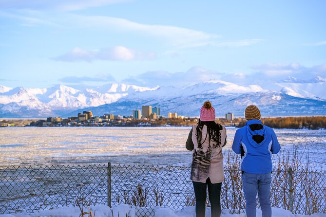 Anchorage's Winter City Tour = Samples + Stops + WildLife - Visiting SnowElla, Anchorage’s 25-Foot Snow Lady