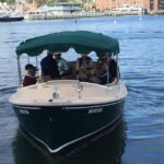 Annapolis: Electric Boat Rental - Duffy Sun Cruiser - 10ppl - The Meeting Point at Chart House Prime Dock