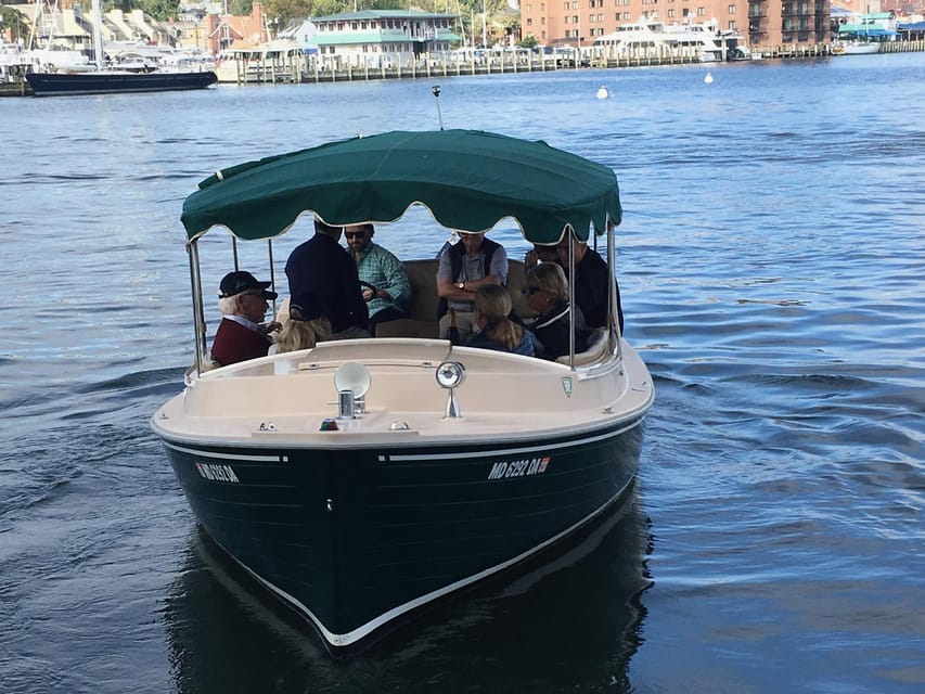 Annapolis: Electric Boat Rental - Duffy Sun Cruiser - 10ppl - The Meeting Point at Chart House Prime Dock
