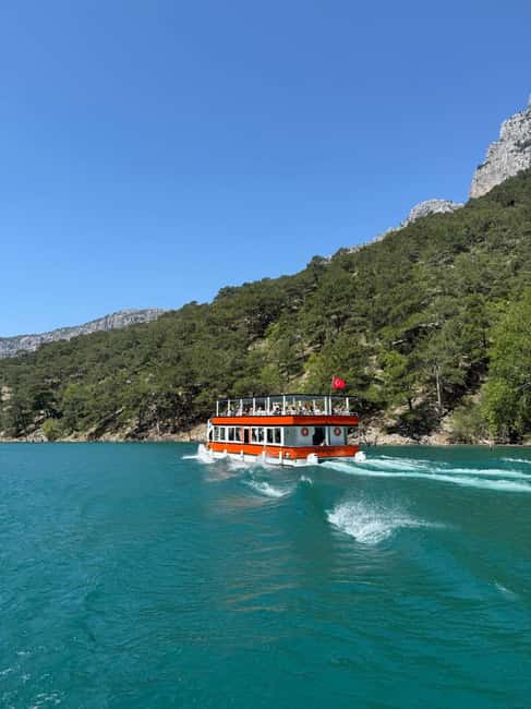 Antalya/Side: Green Canyon Full-Day Boat Tour Lunch &Drinks - Journey from Antalya to Oymapinar Dam and Green Canyon