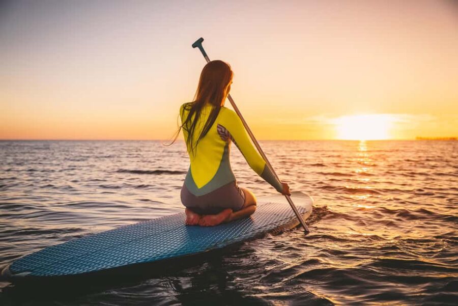Antalya: Sunrise Canoeing or SUP Experience with Swim - Starting Point at Paddle Zone Antalya Sup Board