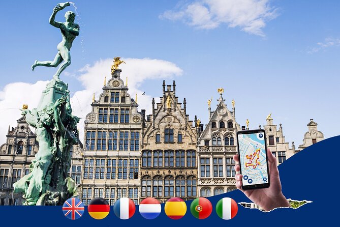 Antwerp: City Walk with Audio Guide in 7 Languages on your Phone - Discover the Historic Grote Markt Square