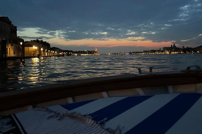 Aperitif at sunset in the Venice lagoon on a private boat. - Starting Point and Duration