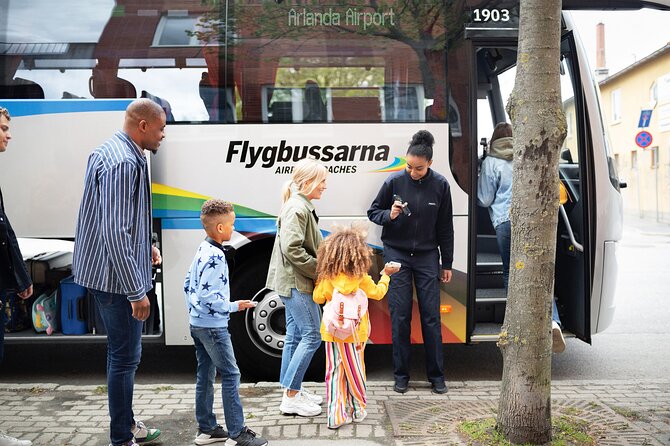 Arlanda Airport Bus Transfer Departure - Departure from Stockholm’s Cityterminalen at Klarabergsviadukten