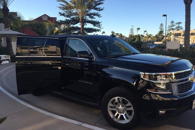 Arrival by Private SUV from San Diego Airport SAN to San Diego - Meeting Point at San Diego International Airport