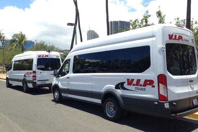 Arrival Trasfer: Airport Shuttle Honolulu and Cruise Terminal - The Meet-and-Greet Service and Signage
