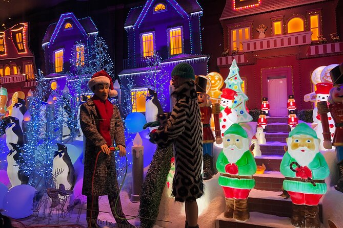 Artful Holiday Lights & Sights - The Start at Café Bilboquet and the First Look at Bergdorf Goodman Windows