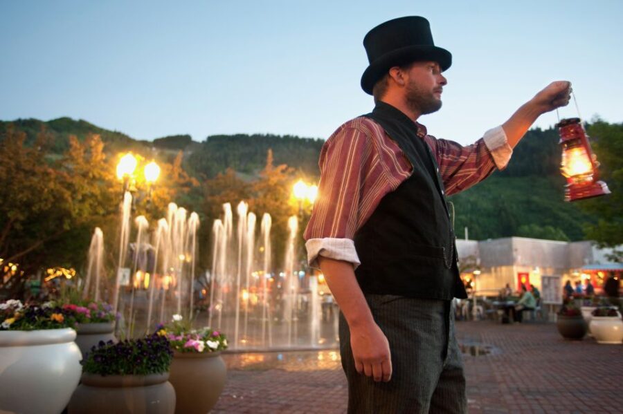 Aspen: Dark History Ghost-Themed Guided Walking Tour - The Route and Key Stops