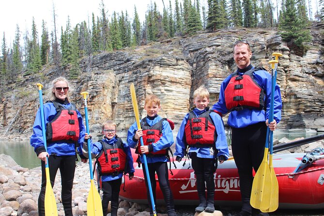 Athabasca Canyon Run Family Rafting: Class II Plus Rapids - Starting Point and Transport in Downtown Jasper