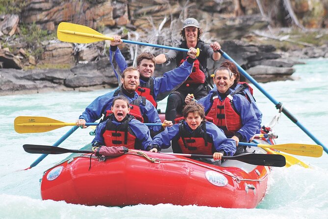 Athabasca Expressway Whitewater Rafting - The Starting Point and Easy Logistics in Jasper