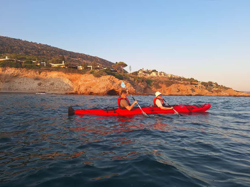 Athens: Athenian Riviera Kayaking and Snorkeling Tour - Snorkeling in the Vibrant Marine Environment