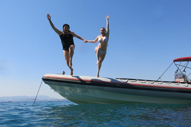 Athens Private Snorkeling and Swimming Cruise with pick up - Cruising to the Idyllic Islands Arsida, Pothitos, and Fleves