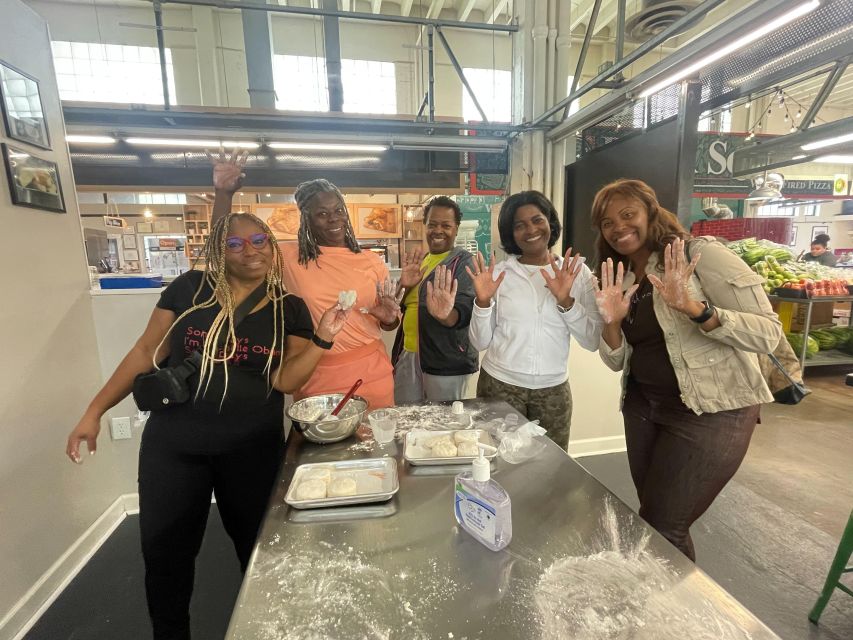 Atlanta: Historic Market Food Tour and Biscuit Cooking Class - What Happens During the Food Tasting Tour