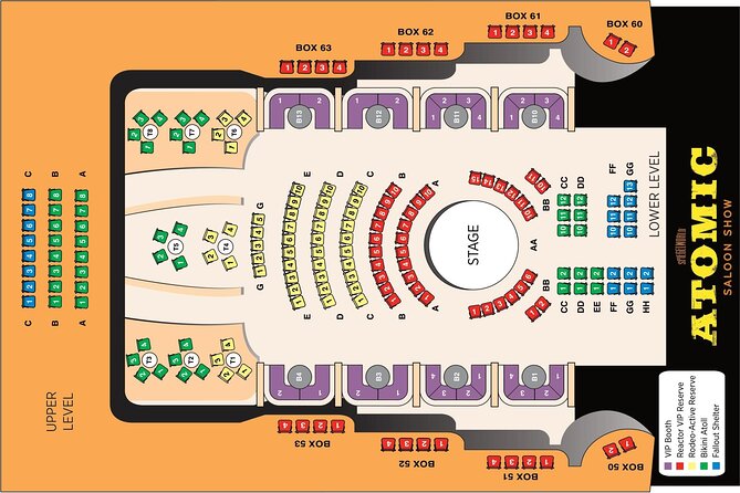 Atomic Saloon Show at The Venetian Resort - Booking and Ticketing: Secure Your Spot