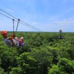 ATV Single & Zip Line from Cancun - Ziplining Over the Treetops of the Jungle