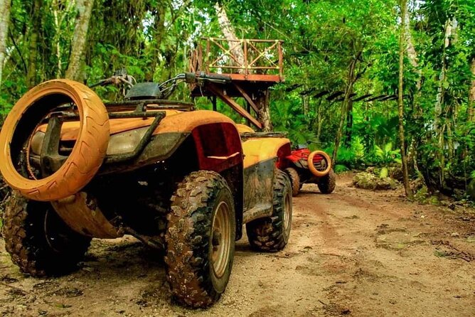 Atv tour from Cancun with ziplines and cenote swim experience - The Adventure of Riding ATVs Through the Mexican Jungle