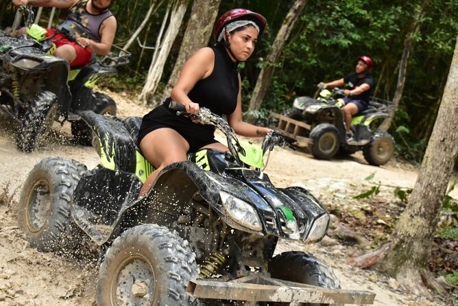 ATV Tour from Tulum or Riviera with Ziplines and Cenote Swim Day - Thrilling ATV Experiences on Scenic Trails and Rugged Terrain