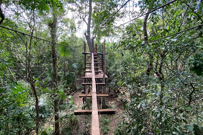 ATV Tour in Playa del Carmen with Zip Lines - The Long Zip Line Over the Jungle Canopy