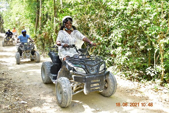 ATV tour, zipline and cenote From Playa del Carmen - Exploring the ATV Adventure at Atv Amazing Adventure Park