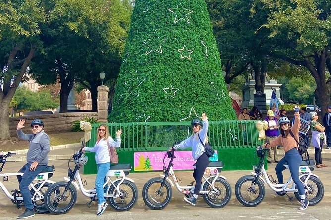 Austin Good Vibes E-Bike Tours - Exploring Austins Iconic Sign and Architectural Marvels