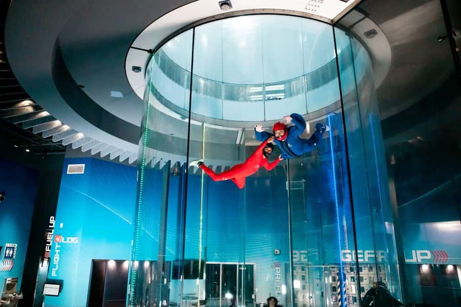 Austin iFLY Skydiving Simulator with Instructor and Gear - The Location: Central Austin Wind Tunnel Facility