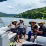 Austin: Lake Austin Private Boat Cruise - Full Sun Shading - Easy Access from Downtown Austin at Loop 360 Boat Ramp