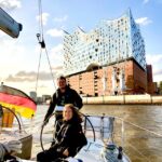 Authentic sailingtrip "towards Blankenese", Hamburg/Elbe - The Yacht: Bavaria 42-3 Cruiser