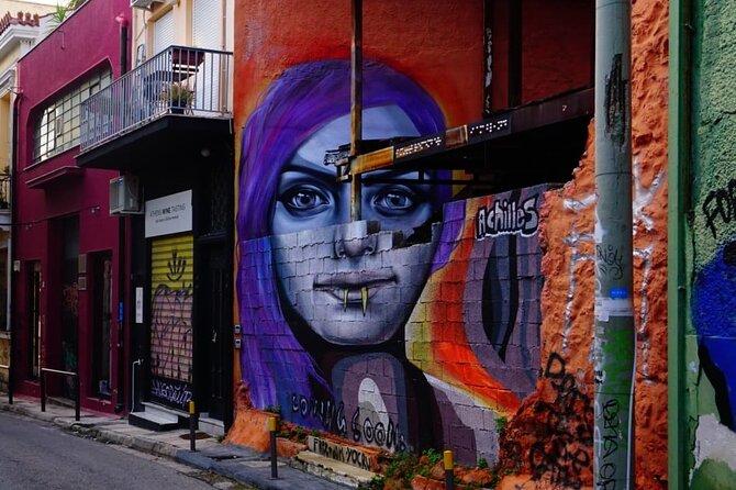 Awesome Street Art Tour in Athens with a Local Expert Small-Group - Exploring Psirri’s Eclectic Street Art Scene