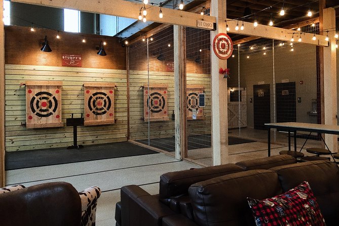 Axe-Throwing - The Social Atmosphere and Friendly Staff