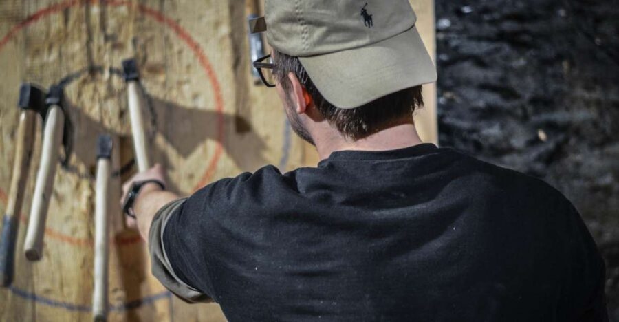 Axe throwing Kraków in Axe Nation - the 1st club in Europe - How the Private Session Unfolds in Kraków