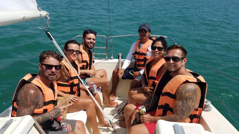 Bacalar: Group Sailing Trip with Swimming and Drinks - The Starting Point at Casa China Bacalar
