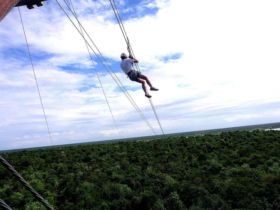 Bacalar: Kan Kin Zipline Tour - The Location of the Kan Kin Zipline in Bacalar