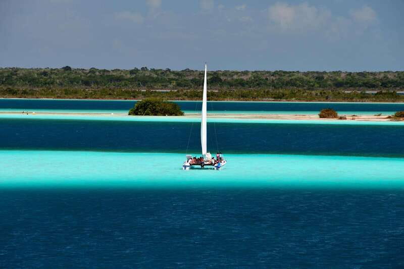 Bacalar Private Catamaran Lunch and Drinks from Costa Maya - Pickup and Transportation from Costa Maya