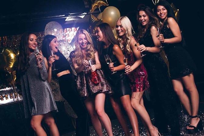 Bachelorette Party Club Crawl - Luxury Transportation with Onboard Drinks and Party Atmosphere