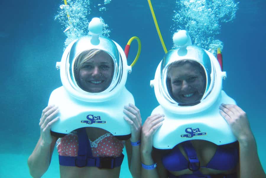 Bahía La Empacadora: Sea Trek Underwater Walking Experience - Starting at the Marina Before the Underwater Adventure