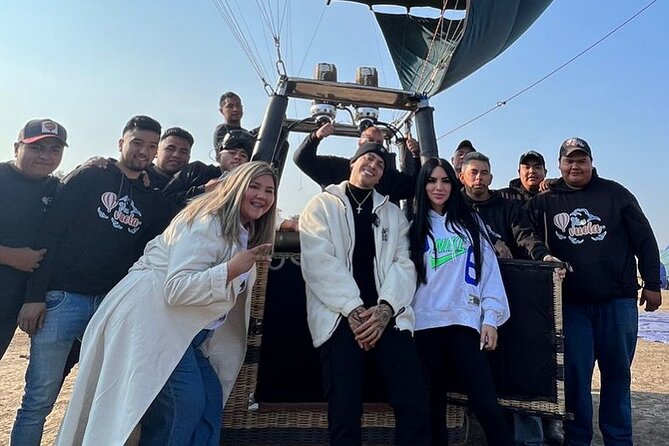 Balloon Flight with Natural Cave Breakfast and Round Trip - The Balloon Flight Over Teotihuacan at Dawn