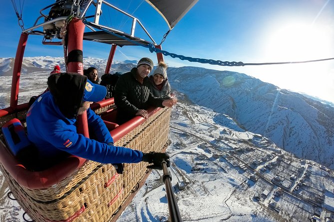 Balloon ride Skyball - The Garni Launch Site and Pre-Flight Preparations