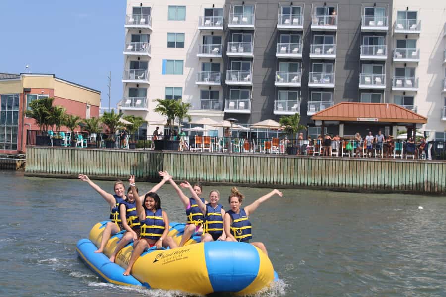 Banana Boat Rides in Ocean City, MD - The Unique Start at Ocean City’s Beachfront Meeting Point